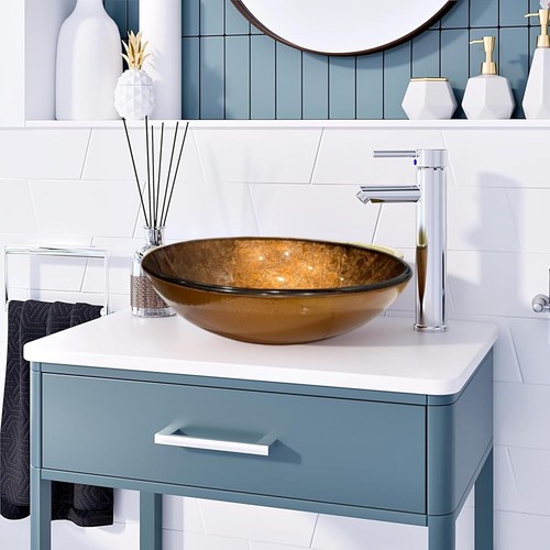 Bathroom clock room countertop - bathroom,