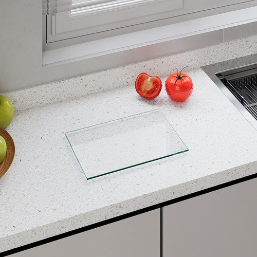 Clear glass chopping - clear,