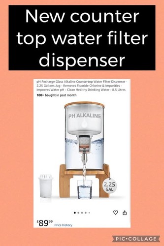Recharge glass alkaline - ph,